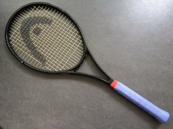 Tennis Racket With Custom Fabric Options-Head PT151 Blacked Out (18X19)