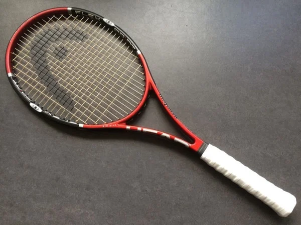 Tennis Racket With Custom Fonts & Numbering-Head PT57A Flexpoint Prestige MP