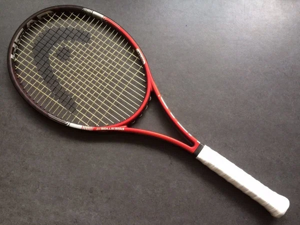 Custom Tennis Racket With Bold Fonts-Head PT57E Youtek IG Prestige MP (Matte Paint)