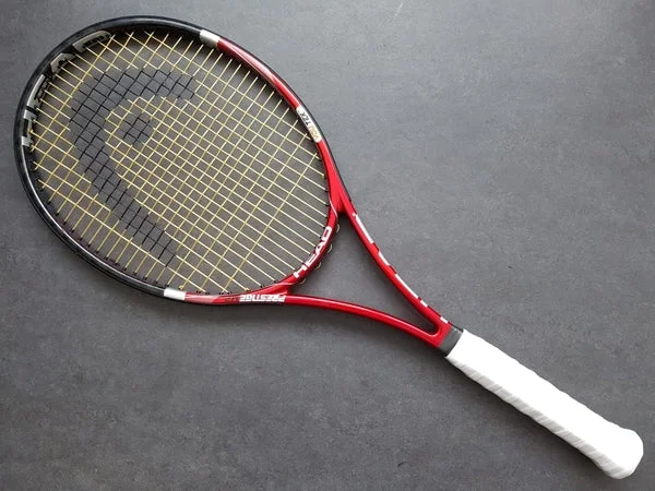 Tennis Racket With Custom Name Tags-Head PT57E Youtek Prestige MP